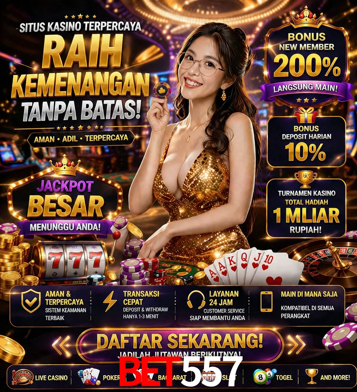 Roleta e blackjack bet557